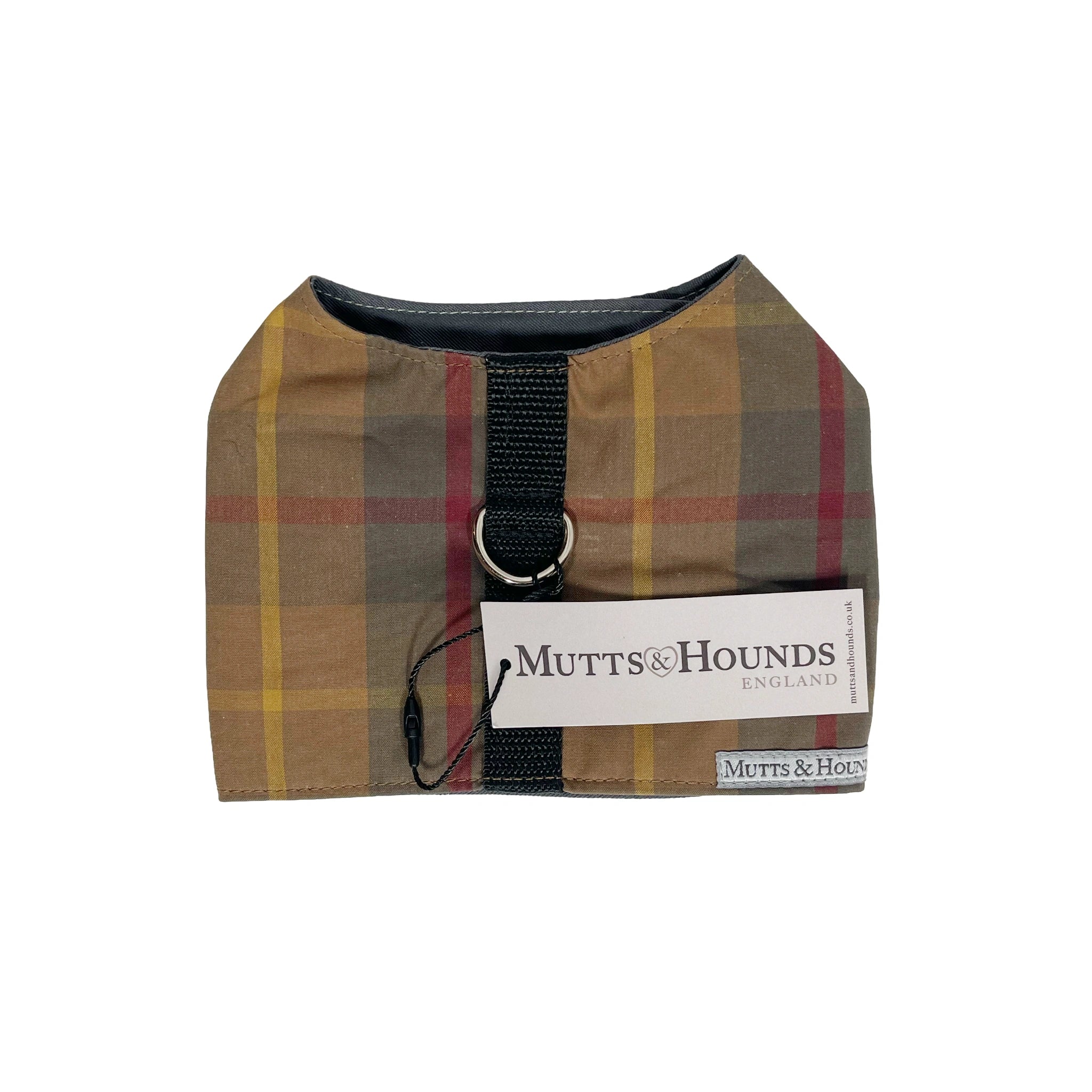 Mutts & Hounds - Pehmeät Paitavaljaat XS, Tartan Wax