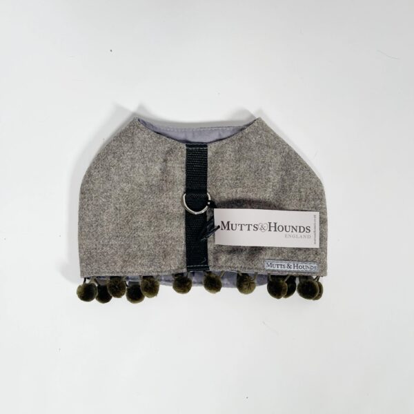 Mutts & Hounds - Pehmeät Paitavaljaat S, Grey PomPom