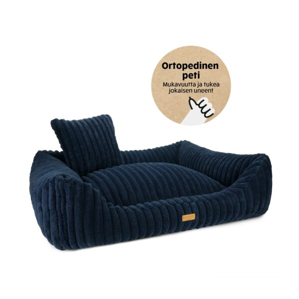 Denzoo Koiranpeti PALERMO, Navy Blue, XL