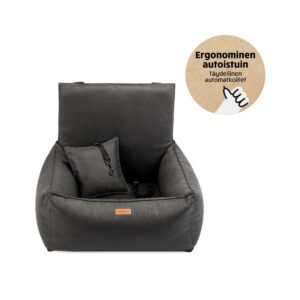 Denzoo Autoistuin Koiralle BERGAMO, Dark Grey, L