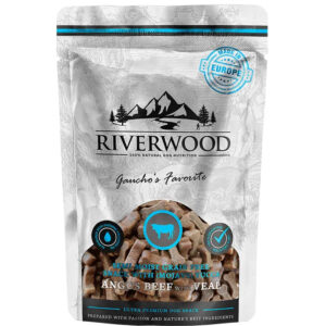 Riverwood Makupalat - Puolikosteat ja Viljattomat 200 g, Angus-Härkä & Vasikka