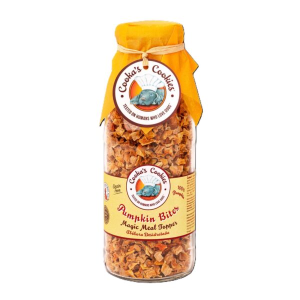 Cooka’s Cookies Pumpkin Chips – Ilmakuivattu Kurpitsalisä 240g 