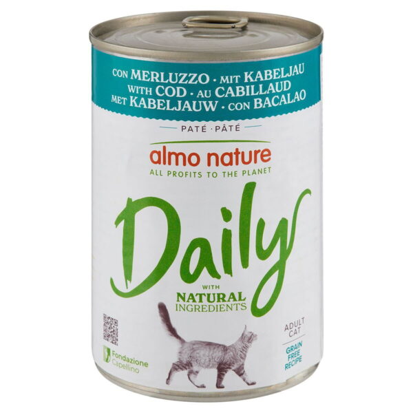 Almo Nature Daily cat Turska 400 g