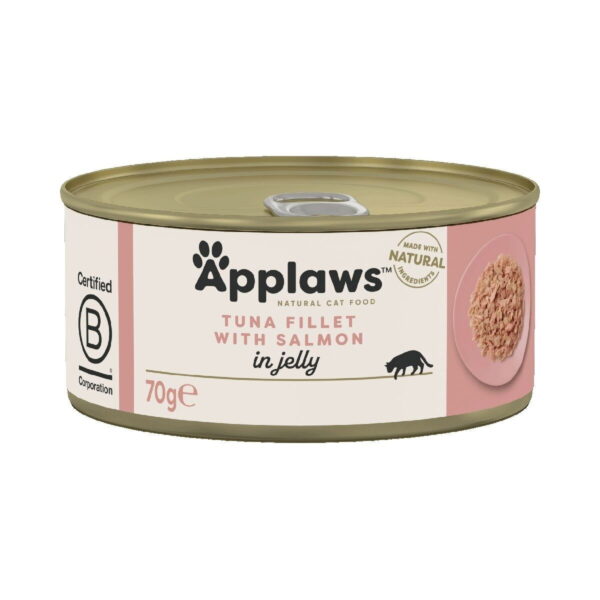 Applaws Tonnikala/Lohi hyytelössä 70g