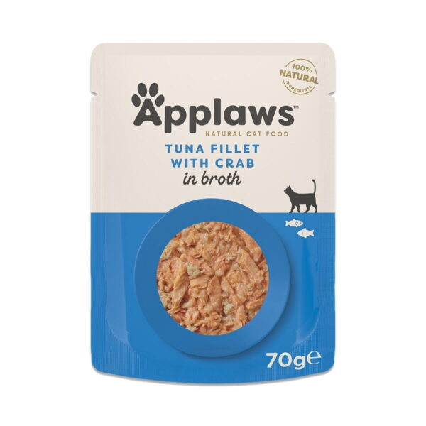 Applaws Tonnikalaa ja rapua liemessä 70 g