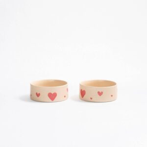 Ruokakuppisetti Cozy Hearts 14cm