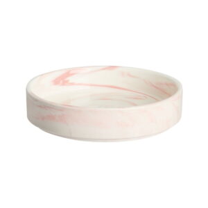 Basic Marble kissan keramiikkakuppi, roosa 13 cm