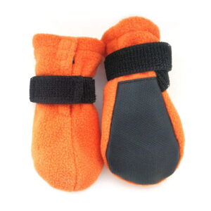 Fleecetossut koiralle Basic Paws lyhyellä varrella 4 kpl