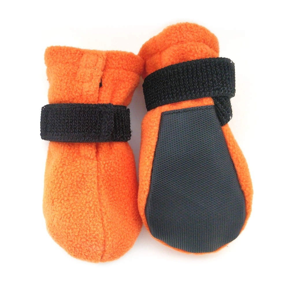 Fleecetossut koiralle Basic Paws lyhyellä varrella 4 kpl