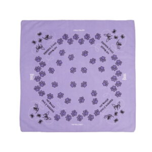 Punkkihuivi Basic Repeltec Bandana, lila