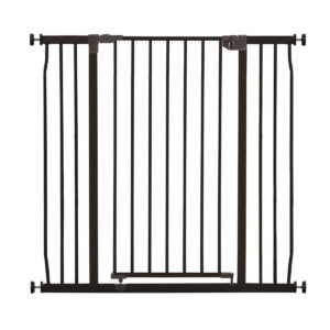 Koiraportti Basic Sturdy säädettävä, leveä & korkea musta 93 x 99-105,5 cm