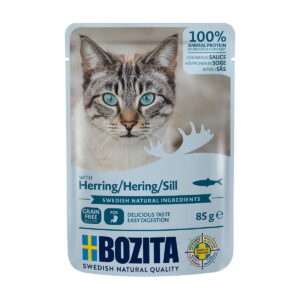 Bozita Feline silliä kastikkeessa 85 g