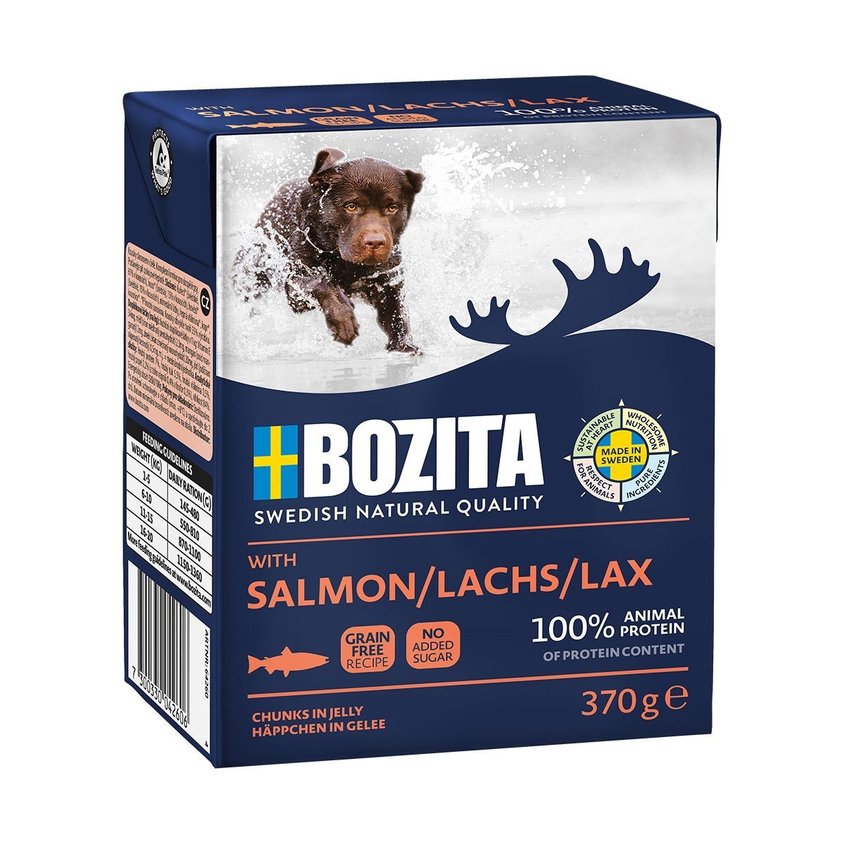 Bozita Naturals lohi 370g
