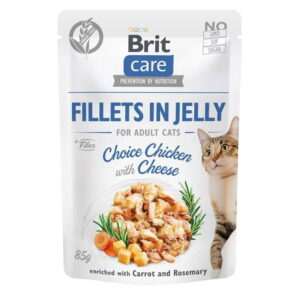 Brit Care Jelly kanafilee & juusto hyytelössä 85 g
