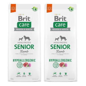 Brit Care Dog Hypoallergenic Senior 2 x 12kg