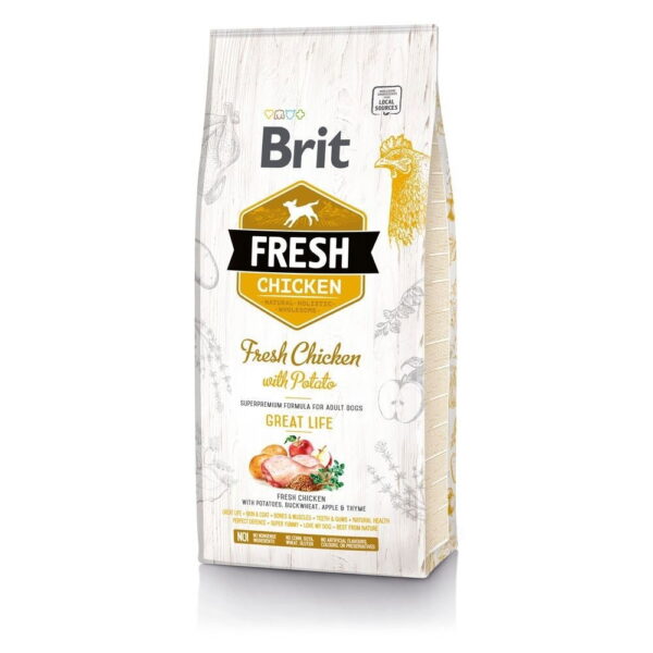 Brit Fresh Chick&Pot Adult
