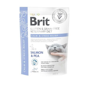 Brit Veterinary Diet Cat Grain Free Calm & Stress Relief Salmon & Pea