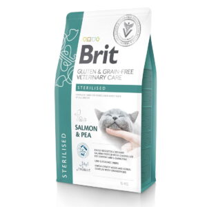 Brit Veterinary Diet Cat Grain Free Sterilised Salmon & Pea