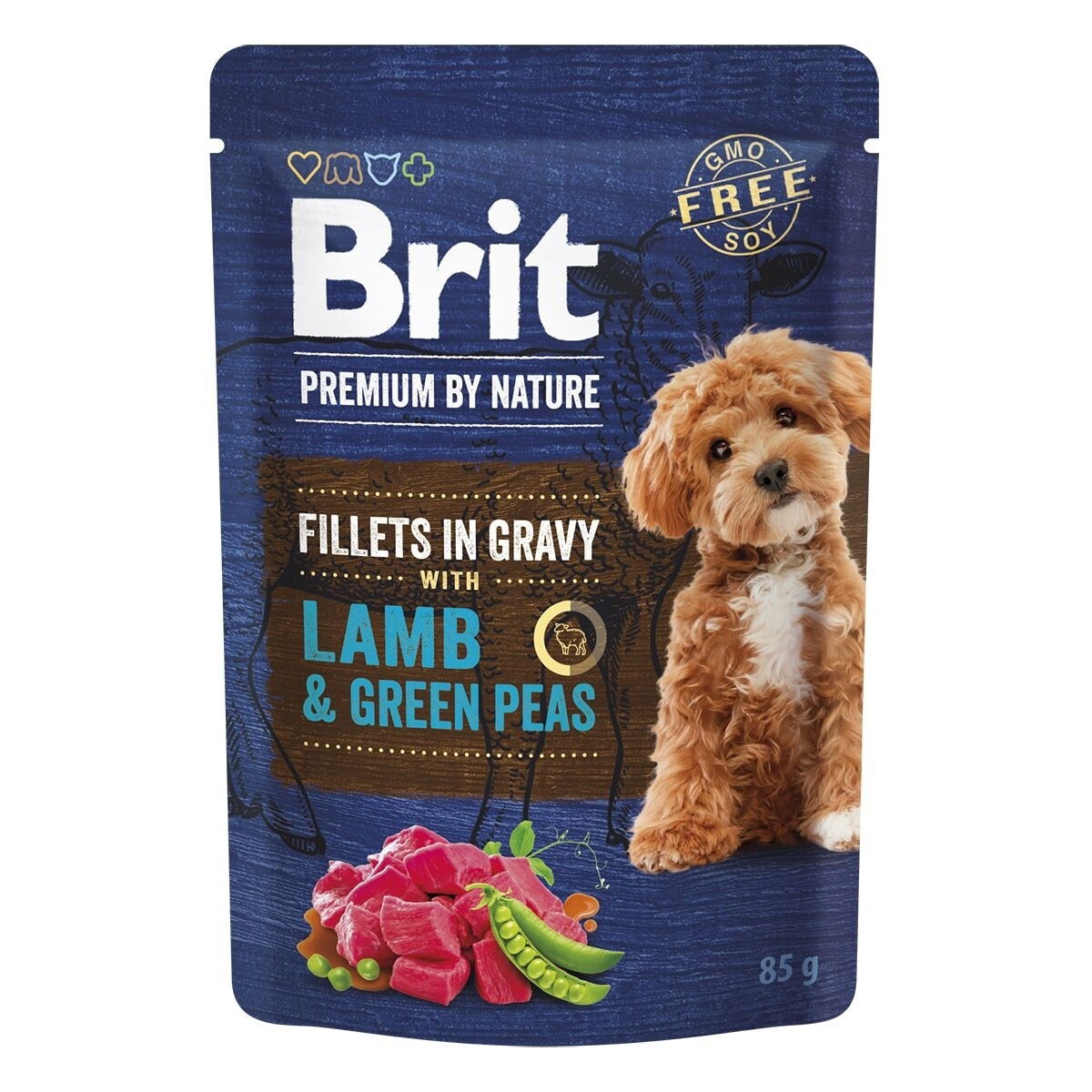 Brit Premium by Nature Dog Lammas & Vihreät herneet 85 g