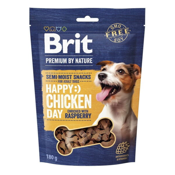 Brit Premium by Nature Koiranherkut Kana & Vadelma 180 g