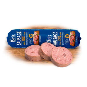 Brit Premium makkara Sport liha & kala 800g