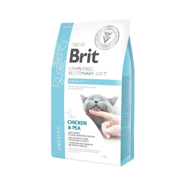 Brit Veterinary Diet Cat  Obesity Grain Free