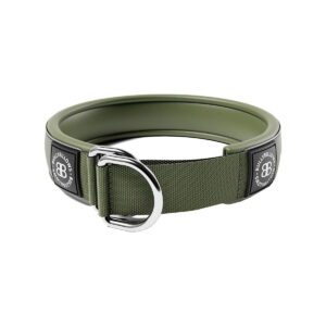 BullyBillows koiran puolikiristävä panta 5 cm, khaki