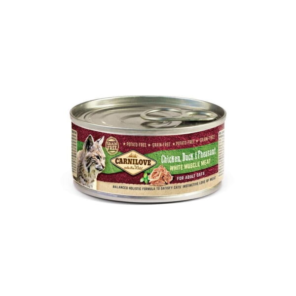 Carnilove Adult kana, ankka & fasaani 100g