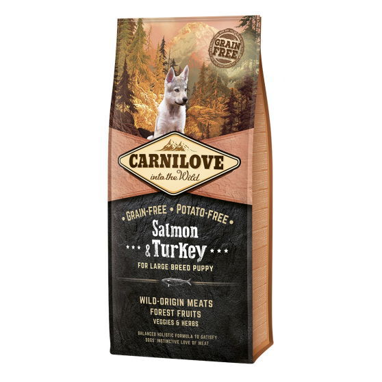 Carnilove Salmon & Turkey Puppy Lrg