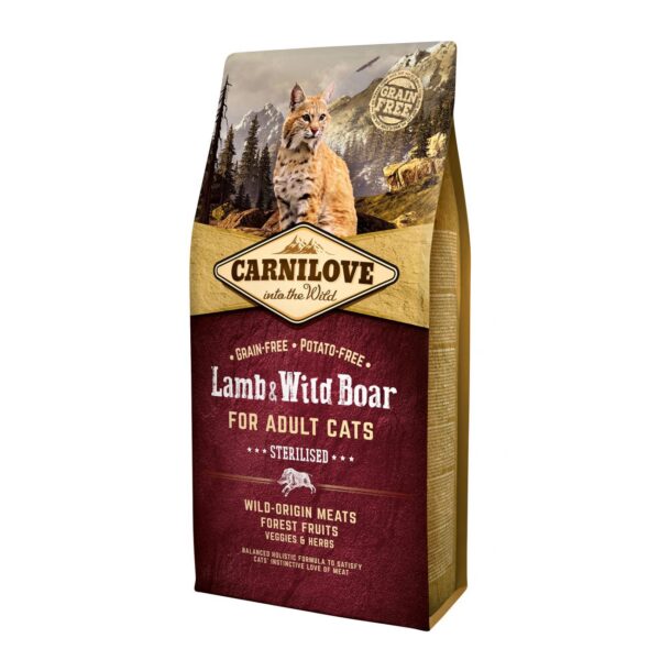 Carnilove Cat Lamb & Wild Boar