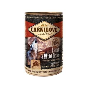Carnilove Wild Meat lammas & villisika 400g