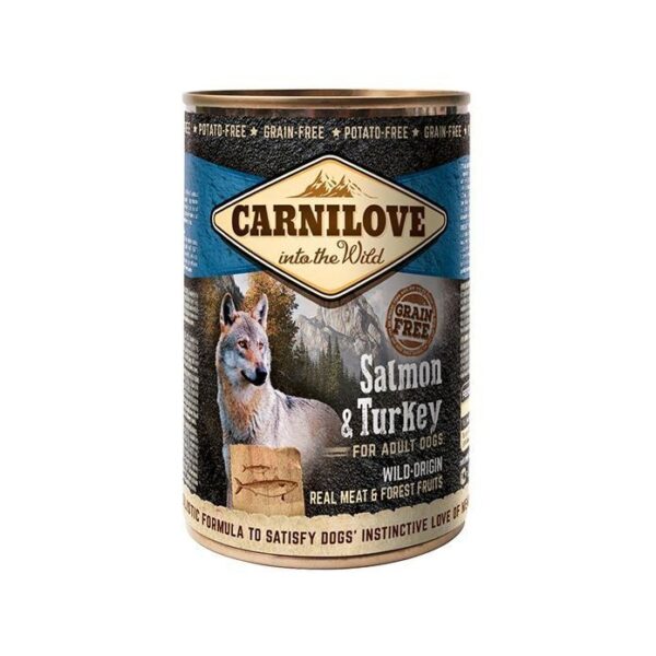 Carnilove Wild Meat lohi & kalkkuna 400g