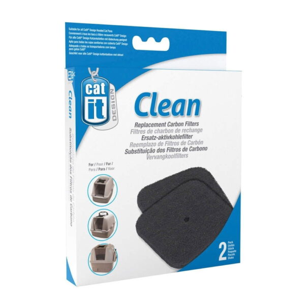 Aktiivihiilisuodatin Catit Carbon 2-pack