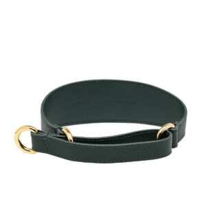 Collar of Sweden martingaalipanta leveä, tummanvihreä