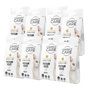Compact Care Premium White Unscented 8 x 10kg