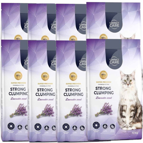 Compact Care Strong Clumping 8 x 10kg