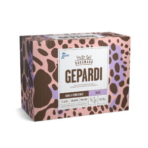 Dagsmark Gepardi pennulle, kana-hyönteispatee 8x70g