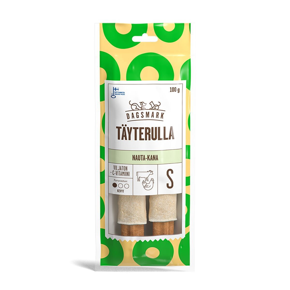 Dagsmark Täyterulla nauta-kana S 100g
