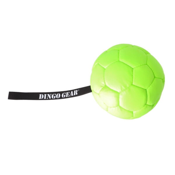 Synteettinen nahkapallo kahvalla Dingo Gear 18 cm