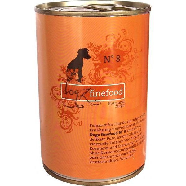 Dogz Finefood N°8 kalkkuna & vuohi