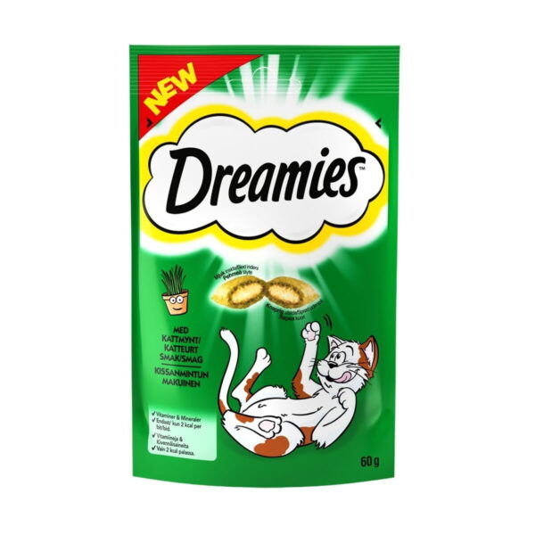 Kissanherkku Dreamies Kissanminttu 60g