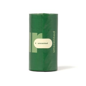 Koirankakkapussit Earth Rated PCR-muovia, hajusteeton