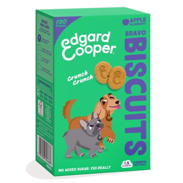 E&C-keksiherkku koiralle, omena-mustikka 400 g