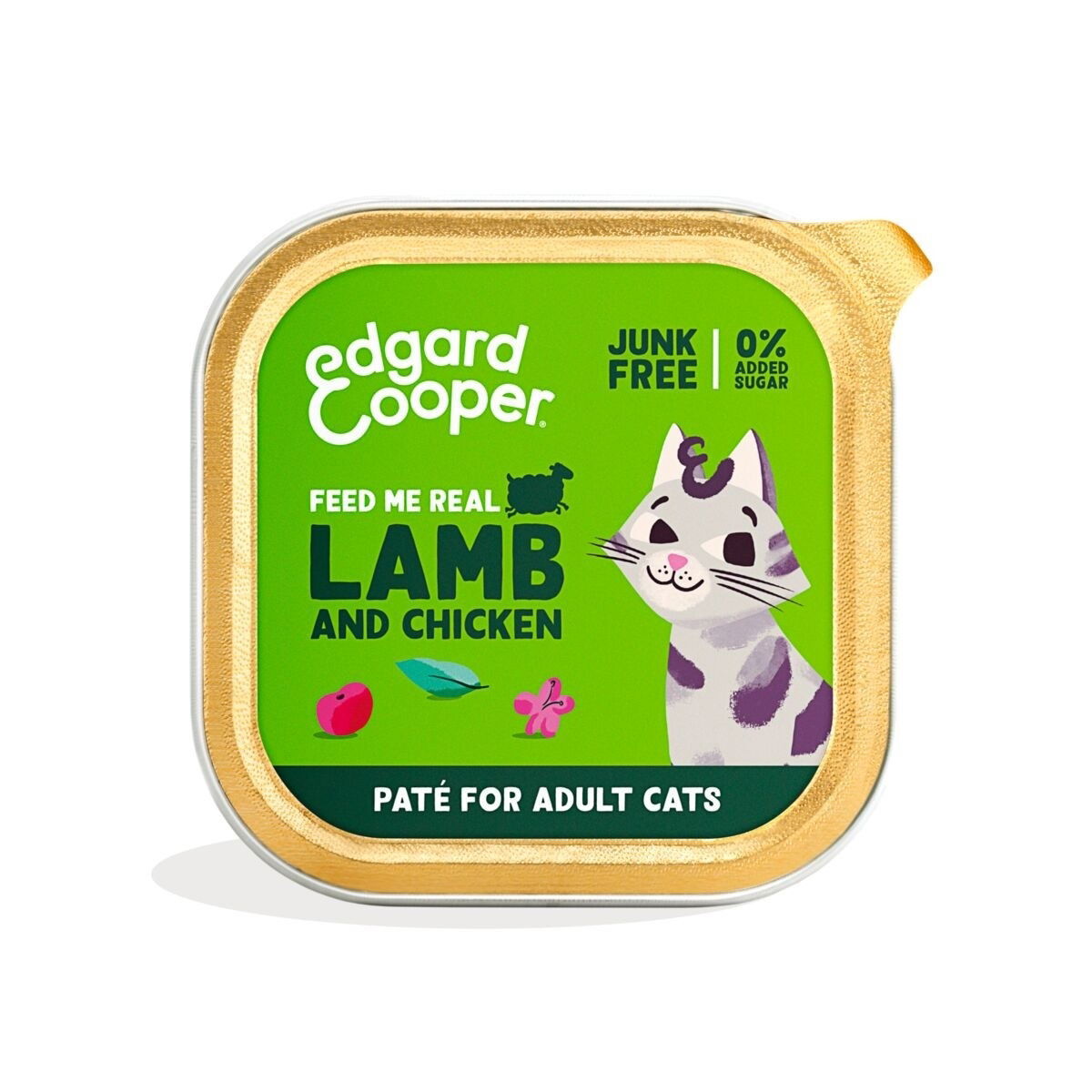 Edgard&Cooper Cat lammas & kana 85g