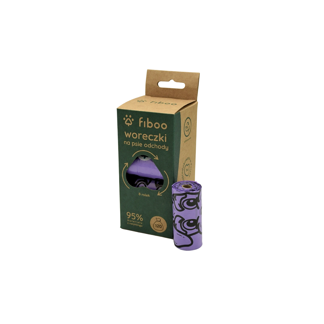 Fiboo ECO Koiran Kakkapussit 8-pack