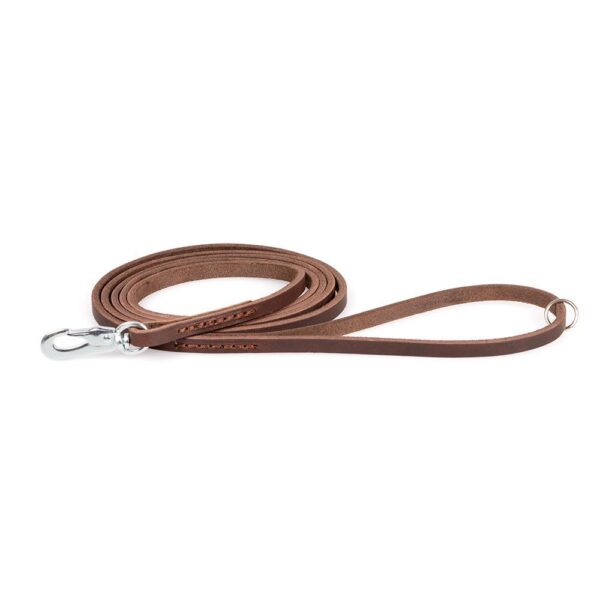Nahkatalutin Feel Leather Seam, ruskea