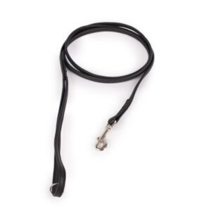 Nahkatalutin Feel Leather Slim, musta