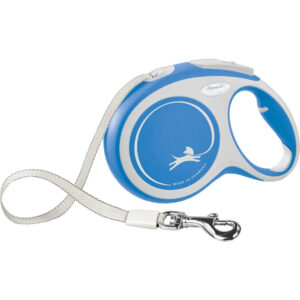 Flexi New Comfort Tape L, 8 m / max. 50 kg, Sininen