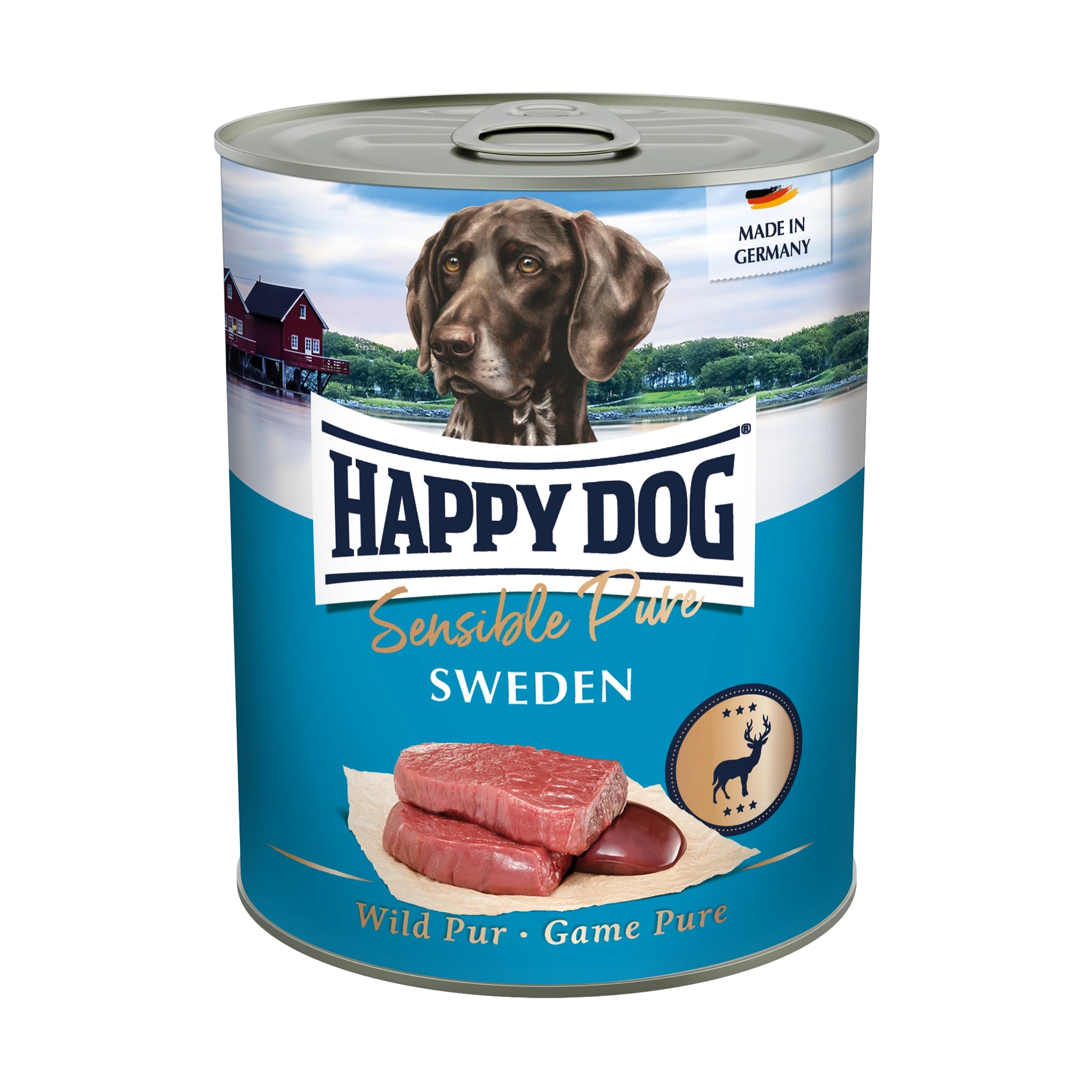Happy Dog Sensible Pur Sweden - Riista 800g
