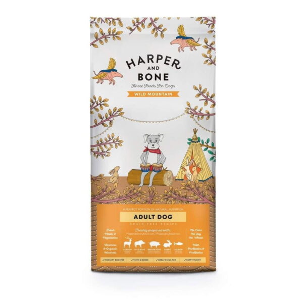 Harper & Bone Dog Adult Medium/Large Wild Mountain